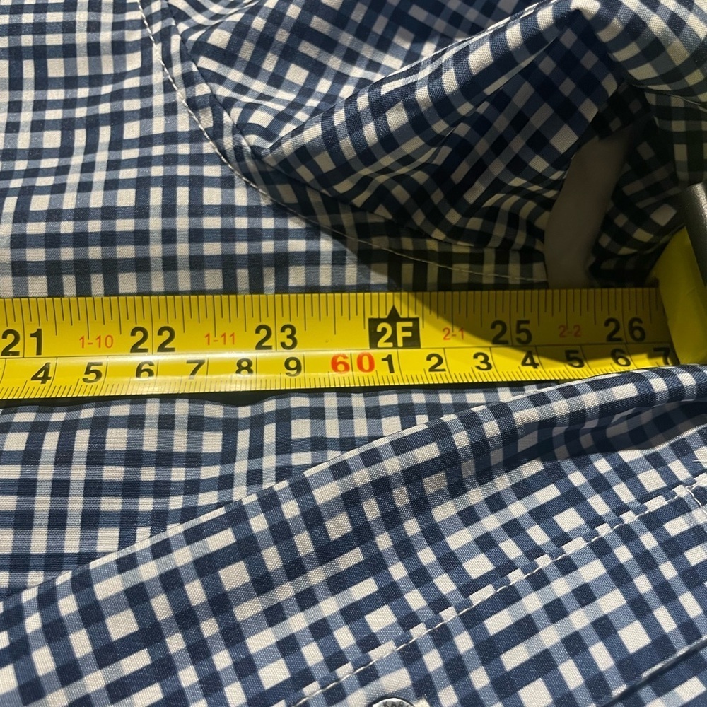 Karl Lagerfeld Navy and White Patterned Shirt Size XXL - Picture 6 of 8